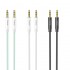 Кабель AUX hoco UPA19 AUX audio cable (L=1M) - Black Кабель AUX hoco UPA19 AUX audio cable (L=1M) - Black
