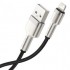 Кабель Baseus Cafule Series Metal Data Cable USB to IP 2.4A 0.25m - Black (CALJK-01) Кабель Baseus Cafule Series Metal Data Cable USB to IP 2.4A 0.25m - Black (CALJK-01)