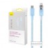 Кабель BASEUS explorer series fast charging cable with smart temperature control type-c to ip 20w 1m - Blue (CATS010203) Кабель BASEUS explorer series fast charging cable with smart temperature control type-c to ip 20w 1m - Blue (CATS010203)