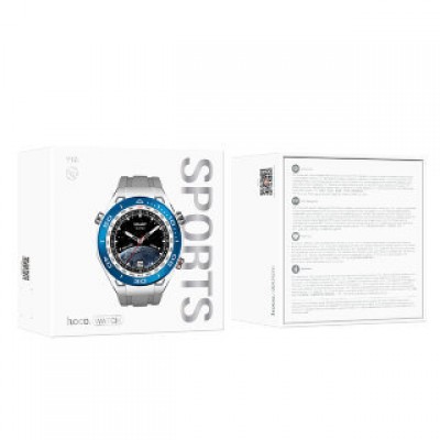 Смарт-часы Hoco Y16 smart sports watch (call verison) - Серебро Смарт-часы Hoco Y16 smart sports watch (call verison) - Серебро