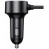 Автомобильное ЗУ Baseus High Efficiency Pro 1-for-2 Car Cigarette Lighter 30W (C00455300121-00) - Черный Автомобильное ЗУ Baseus High Efficiency Pro 1-for-2 Car Cigarette Lighter 30W (C00455300121-00) - Черный