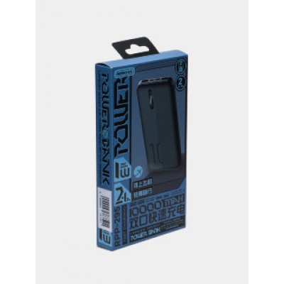 Аккумулятор внешний Remax RPP-295 landon series 2.1A power bank 10000mAh - Black Аккумулятор внешний Remax RPP-295 landon series 2.1A power bank 10000mAh - Black