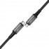 Аудиопереходник Acefast C1-09 Type-С to Type-С aluminum alloy audio/video transmission full-featured data cable - Black-gray Аудиопереходник Acefast C1-09 Type-С to Type-С aluminum alloy audio/video transmission full-featured data cable - Black-gray