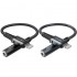 Аудиопереходник Acefast C1-05 Lightning to 3.5mm aluminum alloy headphones adapter cable - Black Аудиопереходник Acefast C1-05 Lightning to 3.5mm aluminum alloy headphones adapter cable - Black