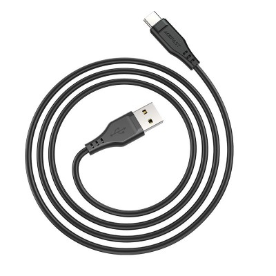 Кабель Acefast C3-04 Type-C TPE charging data cable - Black Кабель Acefast C3-04 Type-C TPE charging data cable - Black