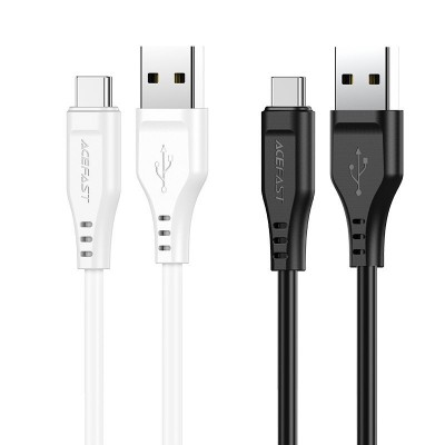 Кабель Acefast C3-04 Type-C TPE charging data cable - Black Кабель Acefast C3-04 Type-C TPE charging data cable - Black
