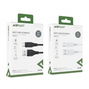 Кабель Acefast C3-04 Type-C TPE charging data cable - Black