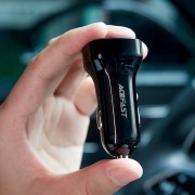 Автомобильное зарядное устройство Acefast B4 66W(C+A) - Black