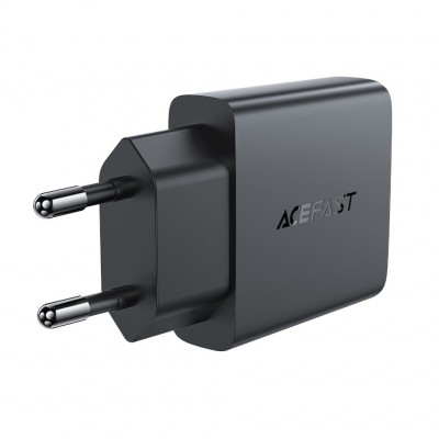 Сетевой адаптер ACEFAST A65 PD20W GaN USB-C - Black Сетевой адаптер ACEFAST A65 PD20W GaN USB-C - Black