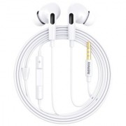 Наушники Remax Wired headphone For Calls & Music RM-533 (iP) White