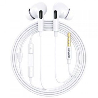 Наушники Remax Wired headphone For Calls & Music RM-533 (iP) White Наушники Remax Wired headphone For Calls & Music RM-533 (iP) White