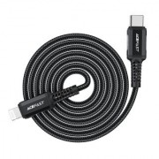 Кабель Acefast C4-01 Type-С to lighting aluminum alloy charging data cable(1.8m) - Black