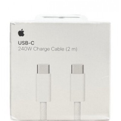 Кабель Яблоко Original USB-C to USB-C cable 240W (2m) A2794 Кабель Яблоко Original USB-C to USB-C cable 240W (2m) A2794