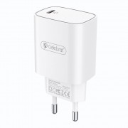 Зарядка Celebrat C-H1 EU Fast Charger (Type-c) PD20W - White