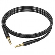Кабель HOCO UPA24 smooth AUX audio cable - Черный