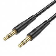 Кабель HOCO UPA24 smooth AUX audio cable - Черный