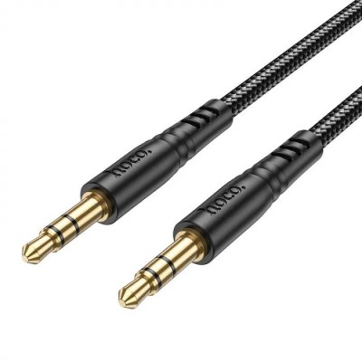 Кабель HOCO UPA24 smooth AUX audio cable - Черный Кабель HOCO UPA24 smooth AUX audio cable - Черный