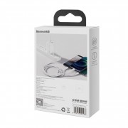 Кабель Baseus Superior Series Fast Charging Data Cable USB to M+L+C 3.5A 1.5m (CAMLTYS-02) - White