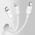 Кабель Baseus Superior Series Fast Charging Data Cable USB to M+L+C 3.5A 1.5m (CAMLTYS-02) - White Кабель Baseus Superior Series Fast Charging Data Cable USB to M+L+C 3.5A 1.5m (CAMLTYS-02) - White