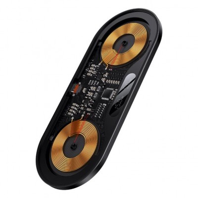 Зарядное устройство Baseus Digital LED Display 2in1 Wireless Charger 20W Universal version Include USB For type-C 3A 1m - Black (WXSX010101) Зарядное устройство Baseus Digital LED Display 2in1 Wireless Charger 20W Universal version Include USB For type-C 3A 1m - Black (WXSX010101)