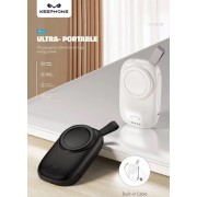 Power Bank KEEPHONE pocket charger upgraded 3-in1 charging inspires ultimate simplicity 1200mAh pb-23 - Черный