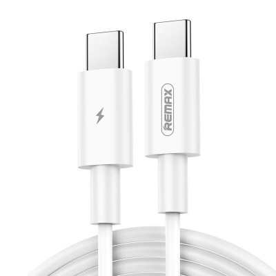 Кабель REMAX Cofrutie Series 66W Zinc Alloy ALL-Compatible Fast Charging Data Cable RC-C065 (USB-A to T.C) - White Кабель REMAX Cofrutie Series 66W Zinc Alloy ALL-Compatible Fast Charging Data Cable RC-C065 (USB-A to T.C) - White