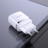 Сетевой адаптер hoco N4 Aspiring dual port charger (EU) - White Сетевой адаптер hoco N4 Aspiring dual port charger (EU) - White