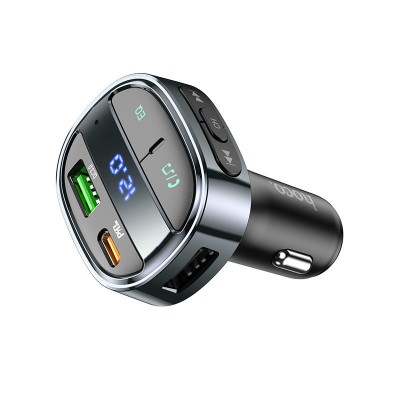 Автомобильное ЗУ Hoco E70 PD30W+QC3.0 car BT FM transmitter - Magic night Автомобильное ЗУ Hoco E70 PD30W+QC3.0 car BT FM transmitter - Magic night