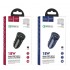 Автомобильное зарядное устройство hoco Z39 Farsighted dual port QC3.0 car charger - Black Автомобильное зарядное устройство hoco Z39 Farsighted dual port QC3.0 car charger - Black