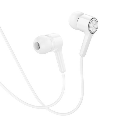 Наушники Hoco M104 Gamble universal earphones with mic - White Наушники Hoco M104 Gamble universal earphones with mic - White