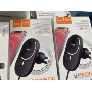 Автодержатель с беспроводной зарядкой hoco CA90 Powerful