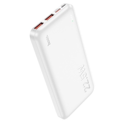 Power Bank Hoco J101 Astute 22.5W fully compatible power bank(10000mAh) - White Power Bank Hoco J101 Astute 22.5W fully compatible power bank(10000mAh) - White