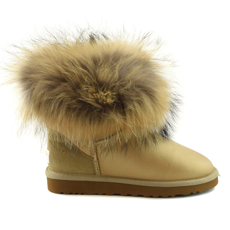 Mini Fox Fur Metallic Sand (37) Mini Fox Fur Metallic Sand (37)