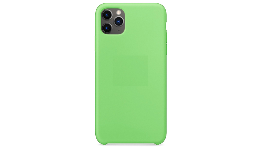 Силиконовый чехол Apple iPhone 13 Pro Max Зелёный Силиконовый чехол Apple iPhone 13 Pro Max Зелёный