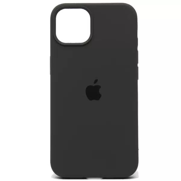 Силиконовый чехол iPhone 15 Серый Силиконовый чехол iPhone 15 Серый