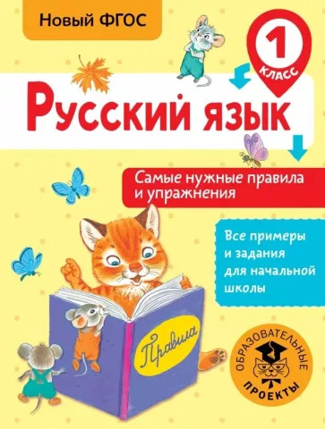 Наталия Шевелева: Русский язык. 1 класс. Самые нужные правила и упражнения. ФГОС Наталия Шевелева: Русский язык. 1 класс. Самые нужные правила и упражнения. ФГОС