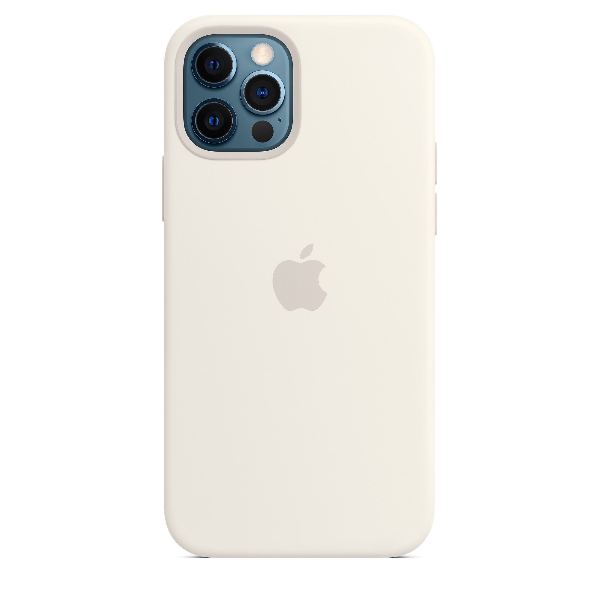 Силиконовый чехол Apple iPhone 12 Pro Бежевый Силиконовый чехол Apple iPhone 12 Pro Бежевый