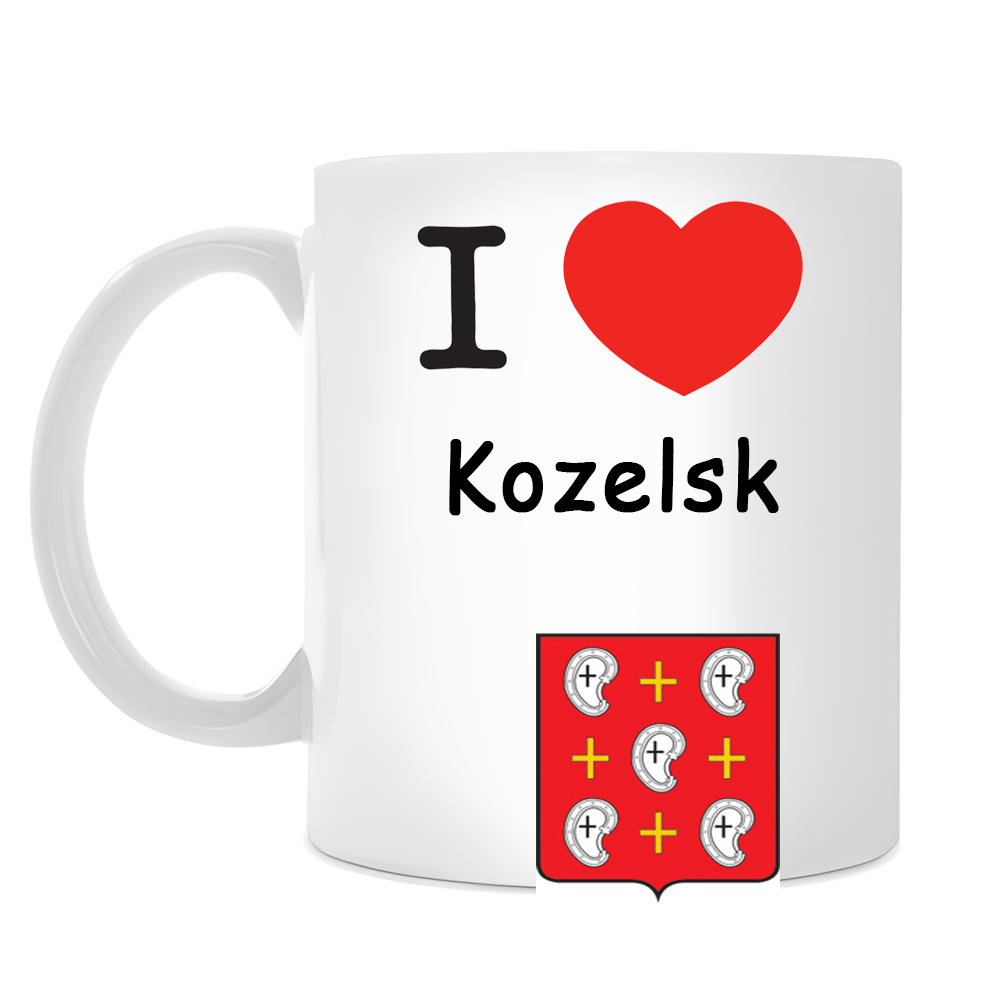 Кружка I love Козельск Кружка I love Козельск