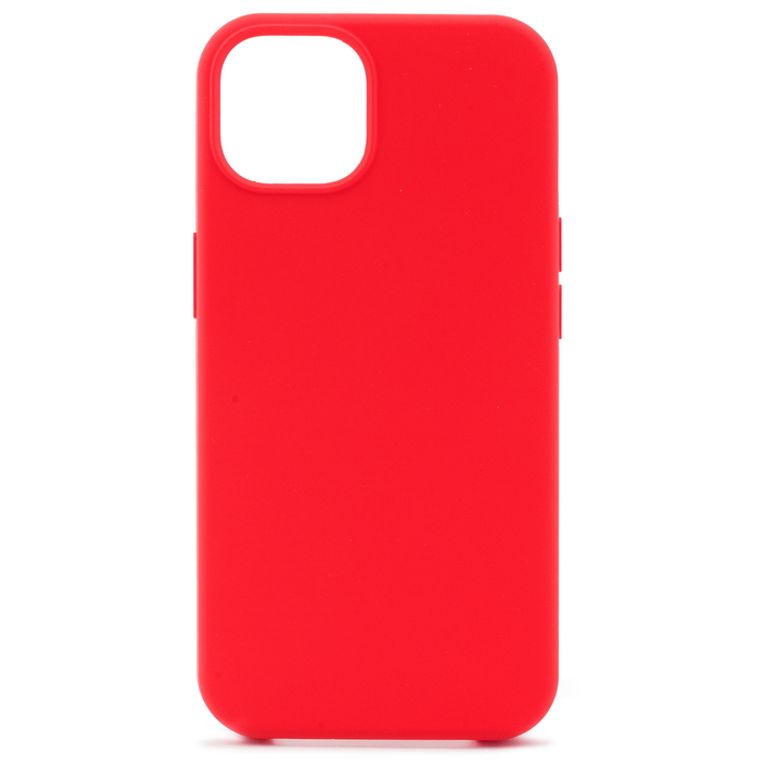 Силиконовый чехол Apple iPhone 13 Pro Max красный Силиконовый чехол Apple iPhone 13 Pro Max красный