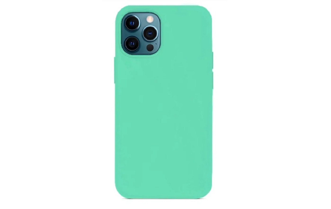 Силиконовый чехол iPhone 14 Изумрудный Силиконовый чехол iPhone 14 Изумрудный