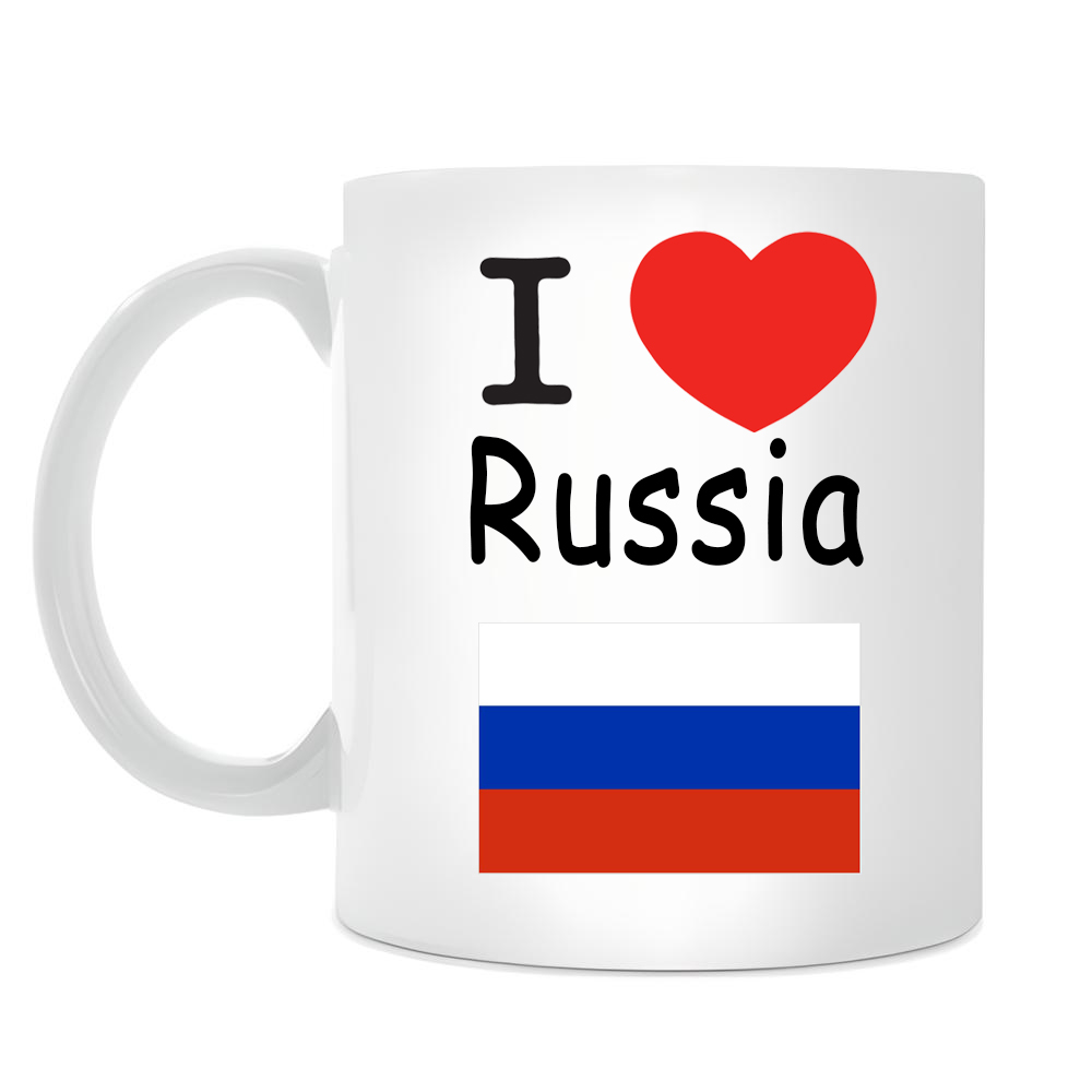 Кружка I love Russia (Я люблю Россию) Кружка I love Russia (Я люблю Россию)