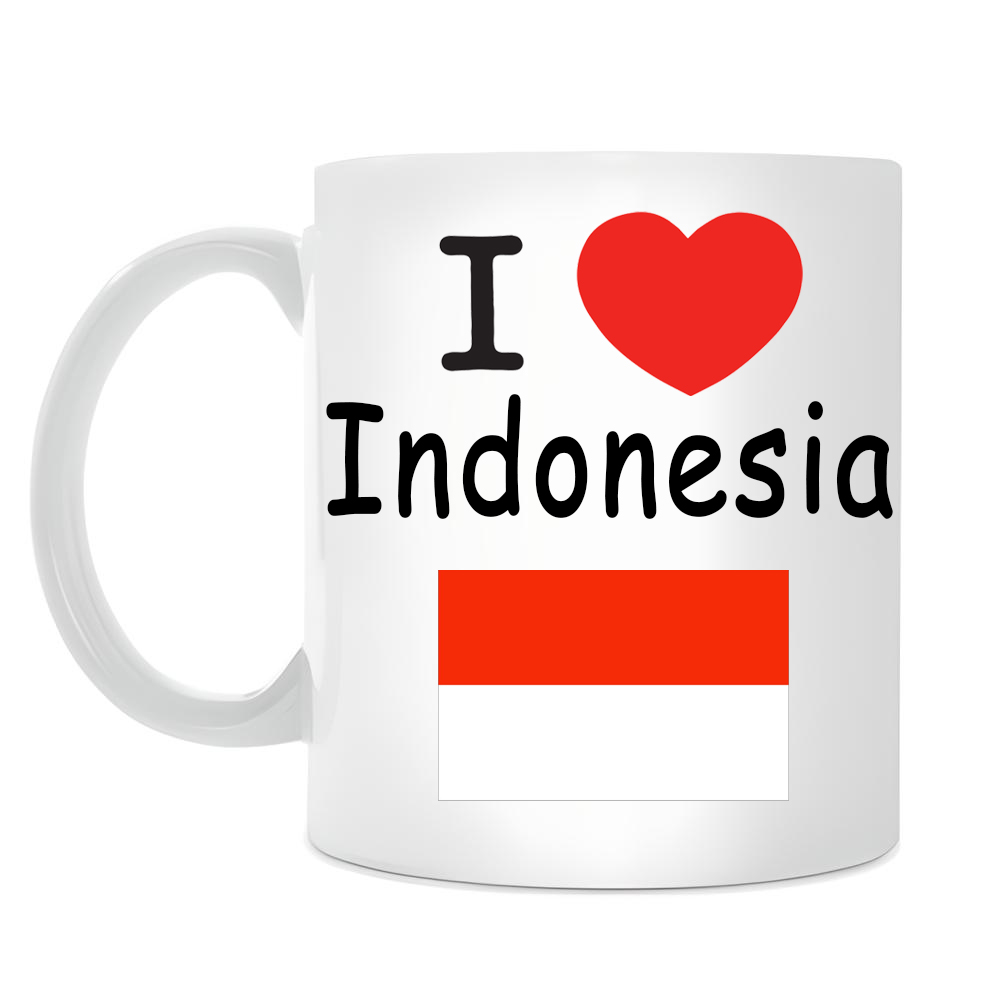 Кружка I love Indonesia (Я люблю Индонезию) Кружка I love Indonesia (Я люблю Индонезию)