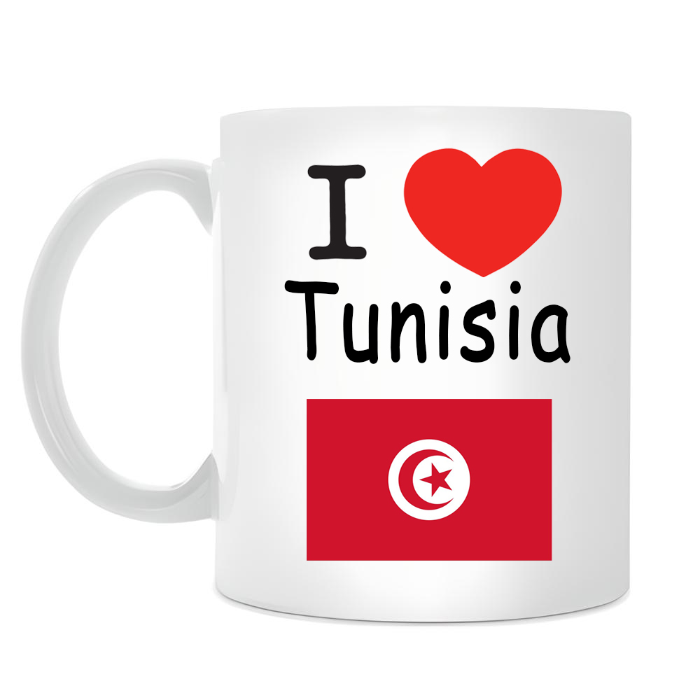 Кружка I love Tunisia (Я люблю Тунис) Кружка I love Tunisia (Я люблю Тунис)